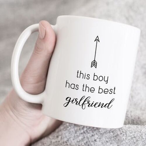 This Boy Has The Best Girlfriend Mug