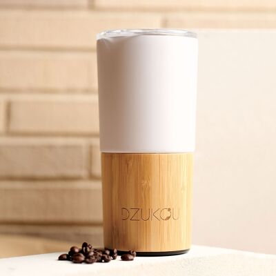 Dzukou Inca Trail - Vaso de café de bambú y acero inoxidable