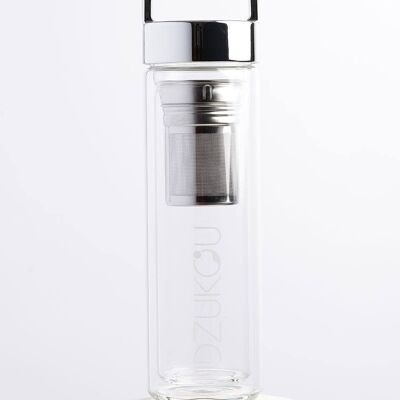 Dzukou Bishop Falls - Teeflasche aus Glas 450 ml