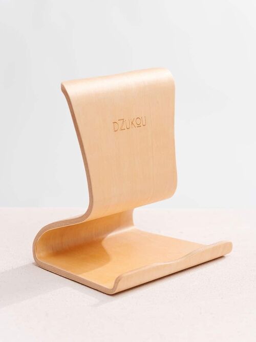 Dzukou Majuli Islands - Wooden Tablet Stand