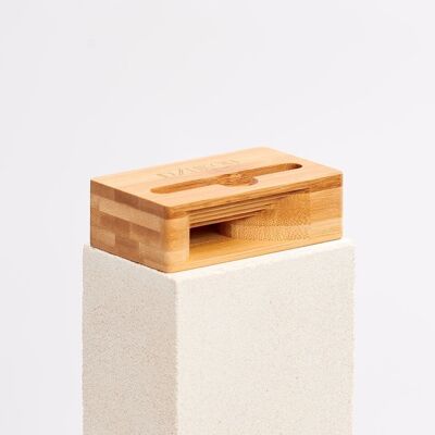 Dzukou Woodland Mouse - Wooden Phone Stand
