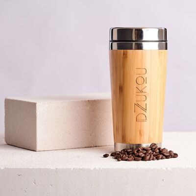 Dzukou Ziro Valley – Kaffeetasse aus Bambus und Edelstahl