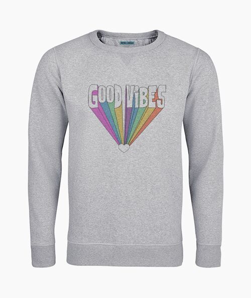 Sudadera unisex Love vibrations