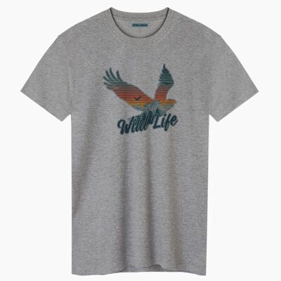 Wild life gray unisex t-shirt