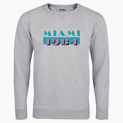 Sweat-shirt unisexe Miami 1984