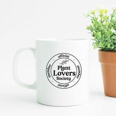 Taza Sociedad de amantes de las plantas