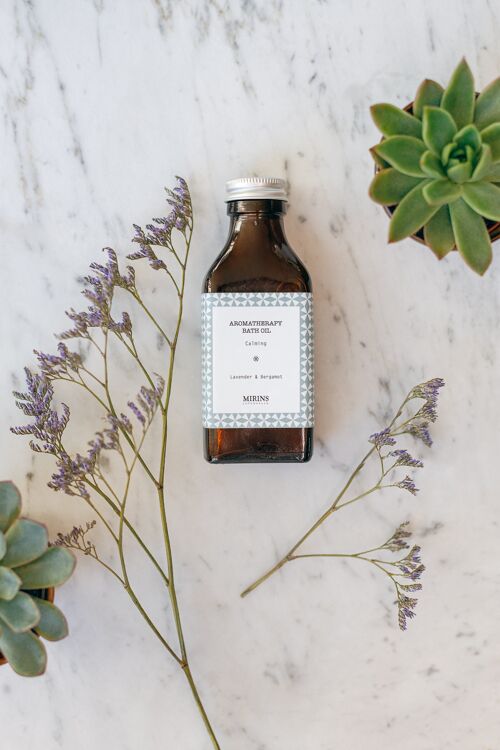 Bath Oil - Calming - Lavender & Bergamot