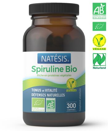 Spiruline Bio comprimés 500 mg / 300 CP (150 g)