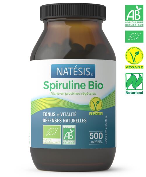 Spiruline Bio comprimés 500 mg / 500 CP (90 g)