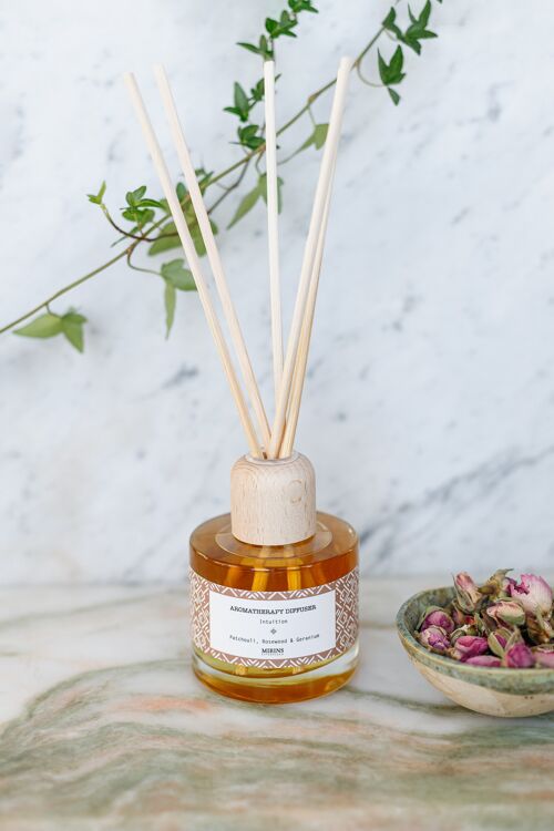 Reed Diffuser - Intuition - Patchouli, Rosewood & Geranium