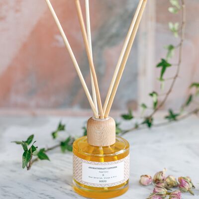 Reed Diffusor - Happiness - Rosengeranie, Orange & Minze