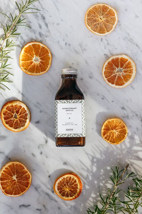 Bath Oil - Purify - Grapefruit, Rosemary & Tea Tree