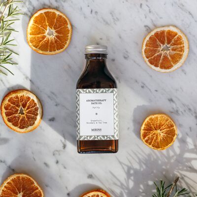 Bath Oil - Purify - Grapefruit, Rosemary & Tea Tree