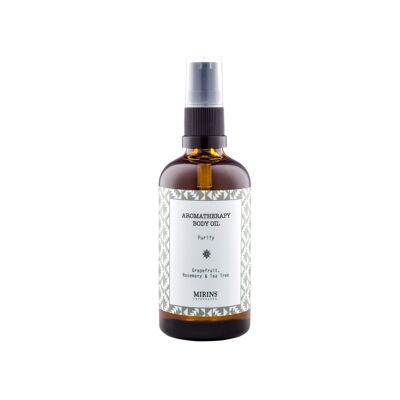 Body Oil - Purify - Grapefruit, Rosemary & Tea Tree - 100ml