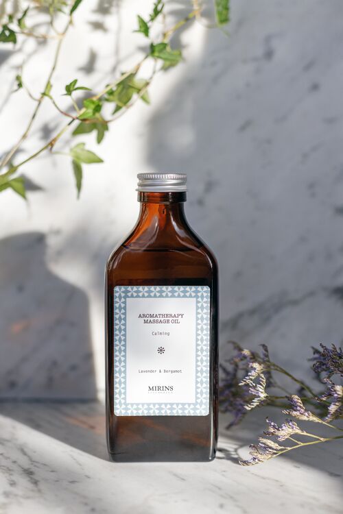 Massage Oil - Calming - Lavender & Bergamot - 200 ml