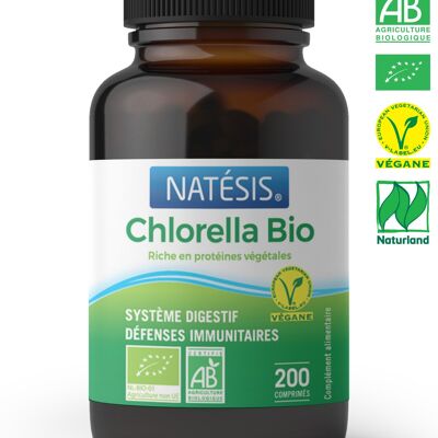 Chlorella Bio comprimidos 500 mg / 200 CP (100 g)