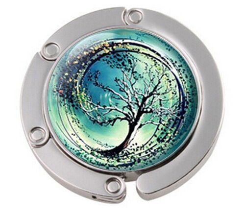 Bag hanger fantasy tree blue