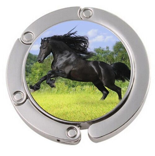 Bag hanger Friesian horse