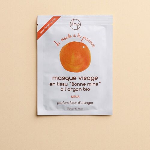 Masque visage en tissu «Bonne mine»