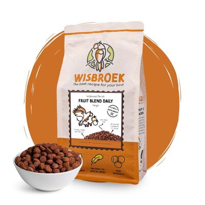 Wisbroek Papageien-Fruchtmischung Daily Large - 1kg