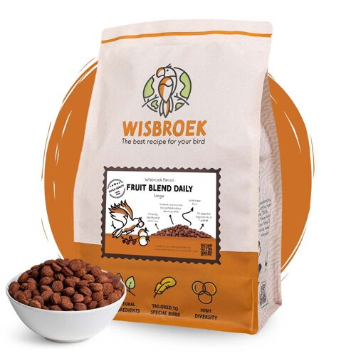 Wisbroek Parrot Fruit Blend Daily Large - 3kg