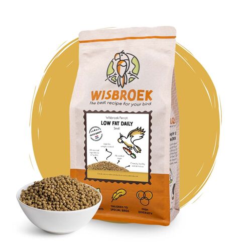 Wisbroek Parrot Low Fat Daily Small - 1kg