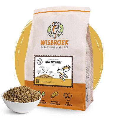 Wisbroek Parrot Low Fat Daily Small - 3kg