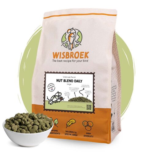 Wisbroek Parrot Nut Blend Daily Large - 3kg