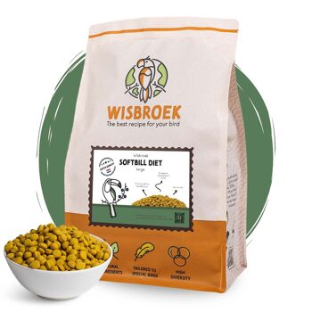 Wisbroek Softbill Diet Large - 3kg