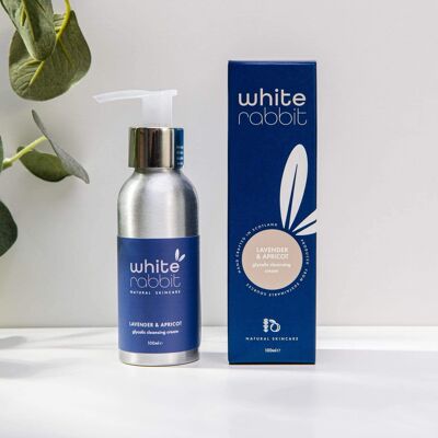Crema detergente schiarente glicolica lavanda e albicocca