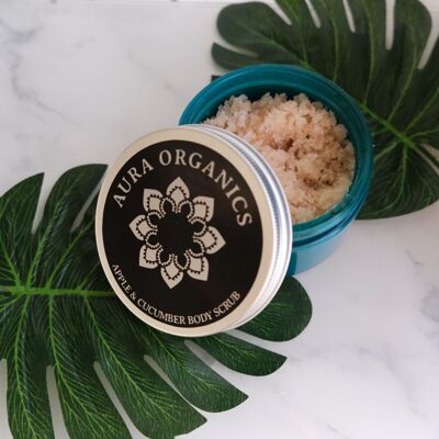 Organic Vegan Body Scrub - Apple & Cucumber