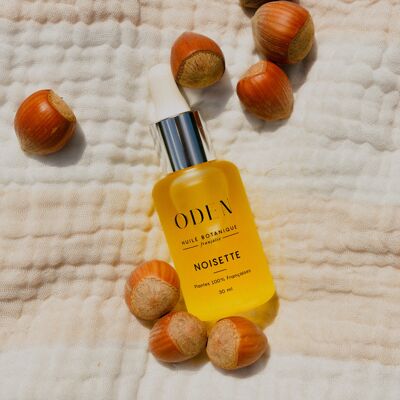 French hazelnut face oil