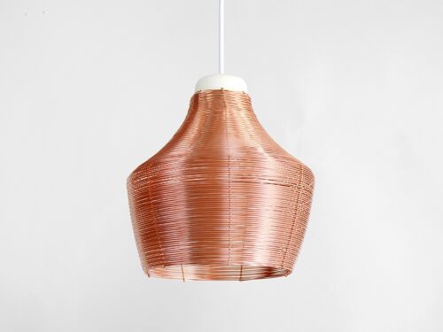 Copper Braided Pendant Lamp – Fat