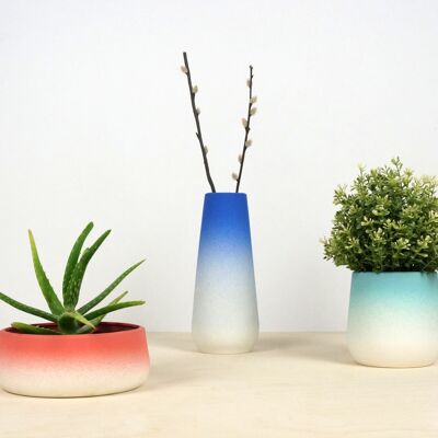 FlowerTop – Vase Blau