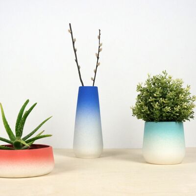 FlowerTop – Vase Bleu