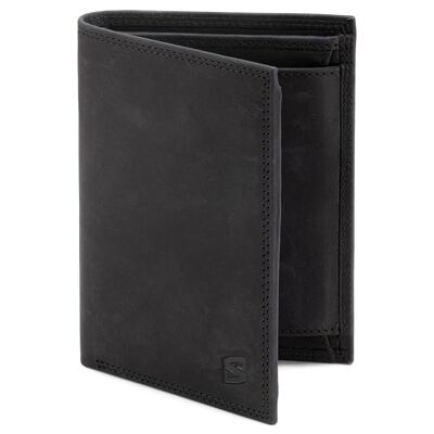 Wallet "Vintage" - Black - W010