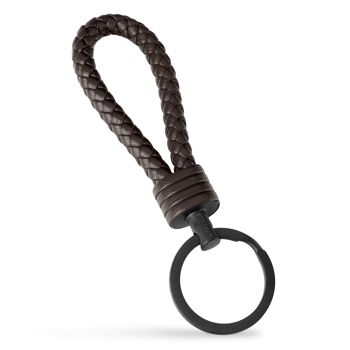 Porte-clés "Strong" - Marron - K002 1