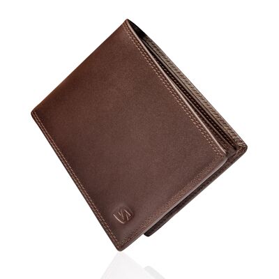 Wallet "Space" - Brown - W002