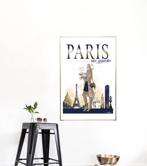 Affiche A3 Paris Rive Gauche