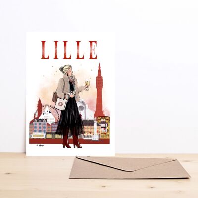Lille-Postkarte