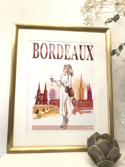 Affiche A3 Bordeaux