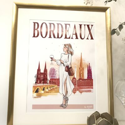 Affiche A3 Bordeaux