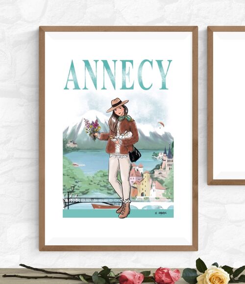 Affiche A3 Annecy