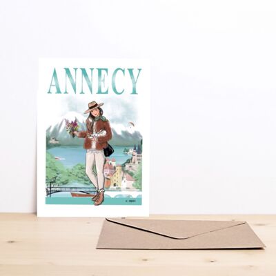 Annecy postcard