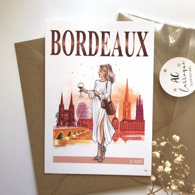 Bordeaux Postcard