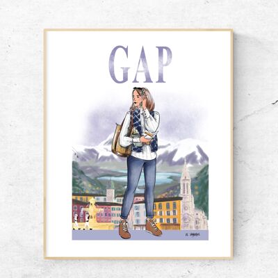 A3 Gap poster