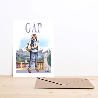 Gap postcard