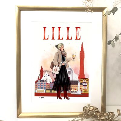 Póster A3 Lille