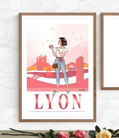 Affiche A3 Lyon