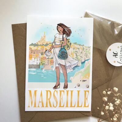 Postal de Marsella